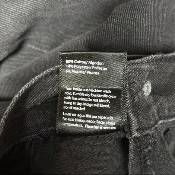 Insane gene Crossover Hi-Rise Straight Jeans Size 5/26 NWT - Picture 5 of 9